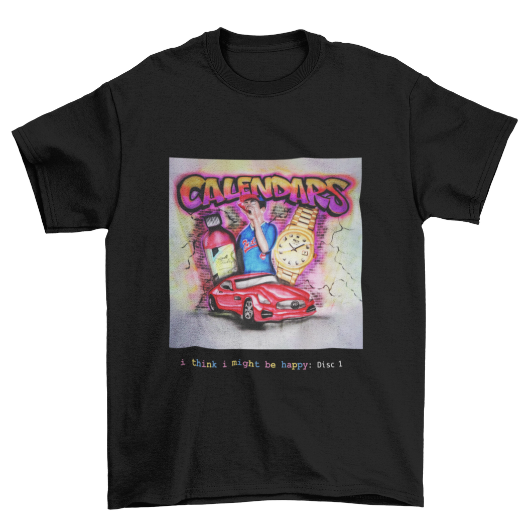 CALENDARS TEE BLACK